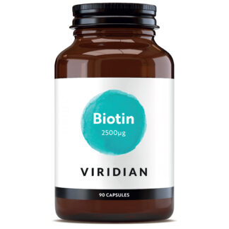 Viridian Biotin 2500ug 90 cap