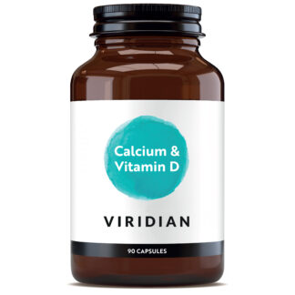 Viridian Calcium & Vitamin D 90 cap
