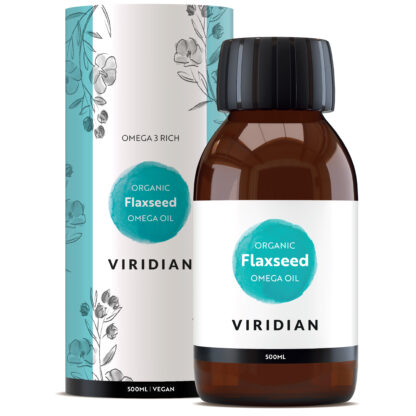 Viridian Organic Flaxseed Omega Oil 500ml