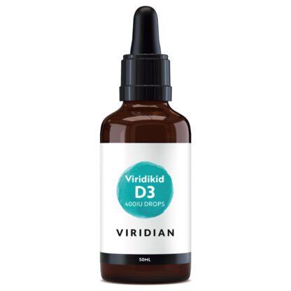 Viridian Viridikid Vitamin D3 400iu Drops 30ml