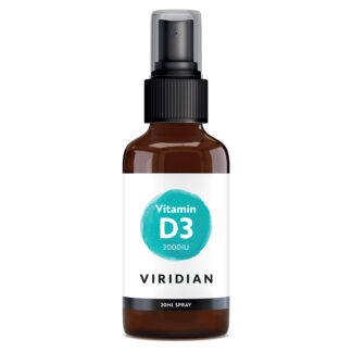 Viridian Vitamin D3 2000iu Spray 20ml