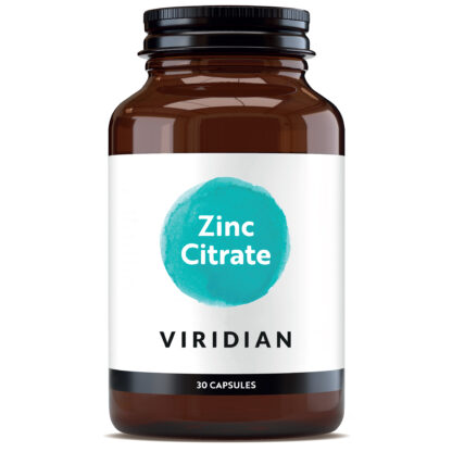 Viridian Zinc Citrate 30 cap