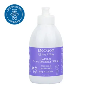 MooGoo Natural 2-in-1 Bubbly Wash 500ml