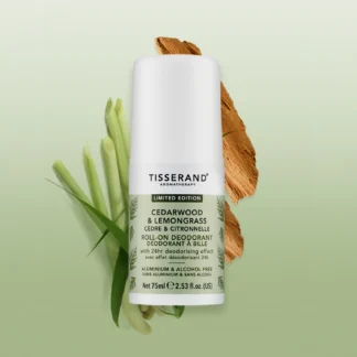 Tisserand Cedarwood & Lemongrass Roll-On Deodorant