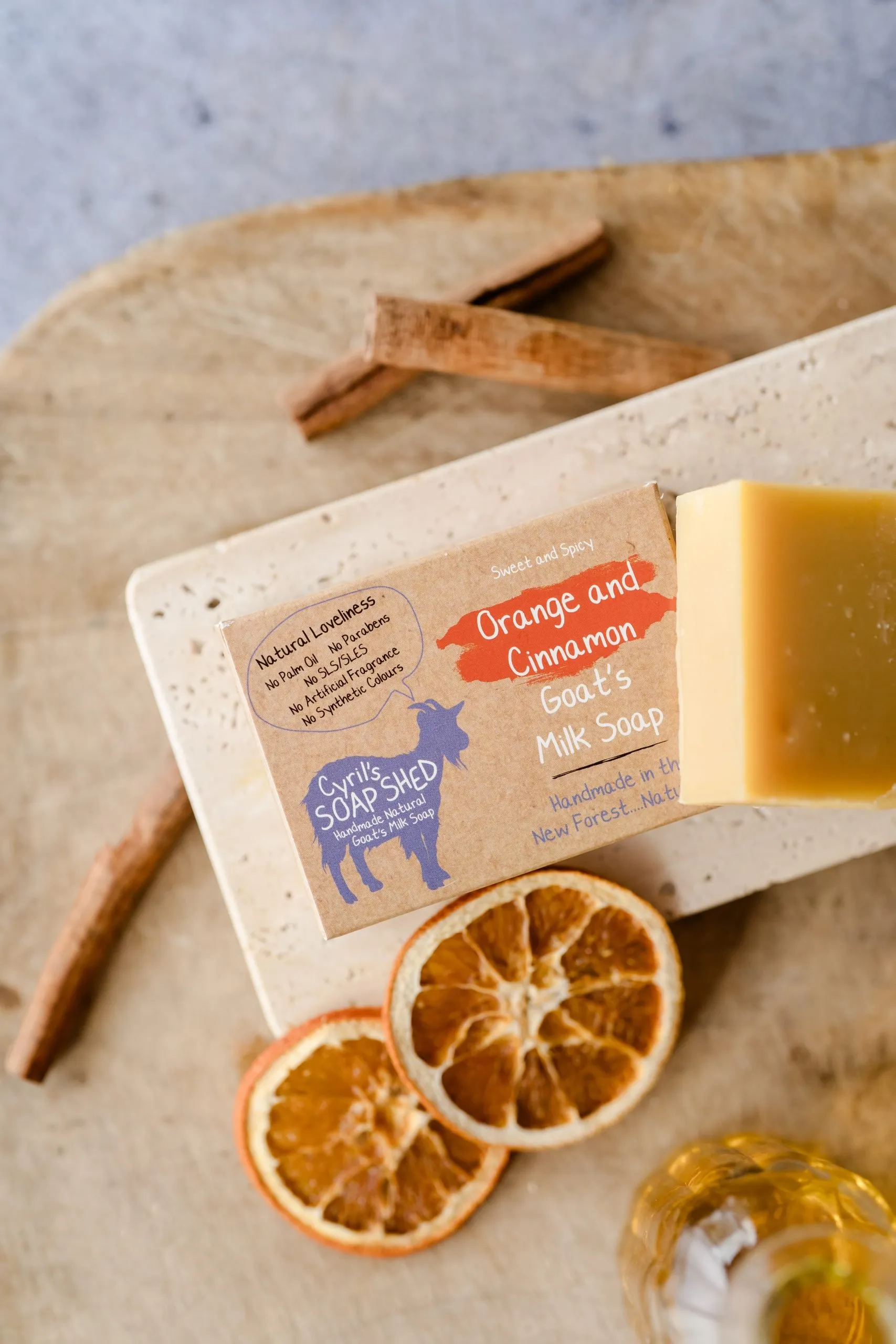 Cyril's Orange and Cinnamon Goat's Milk Soap