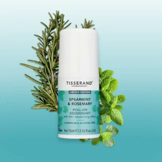 Tisserand Spearmint & Rosemary Roll On Deodorant