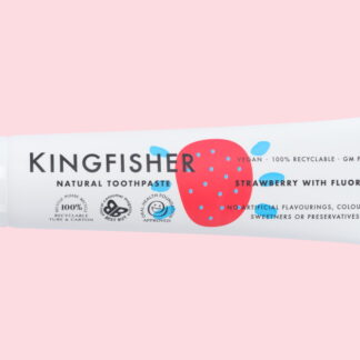 Kingfisher Toothpaste Strawberry - With Fluoride