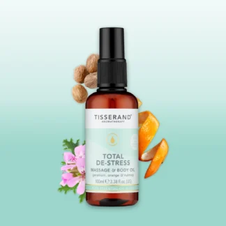 Tisserand Total De-Stress Massage Body Oil 100ml