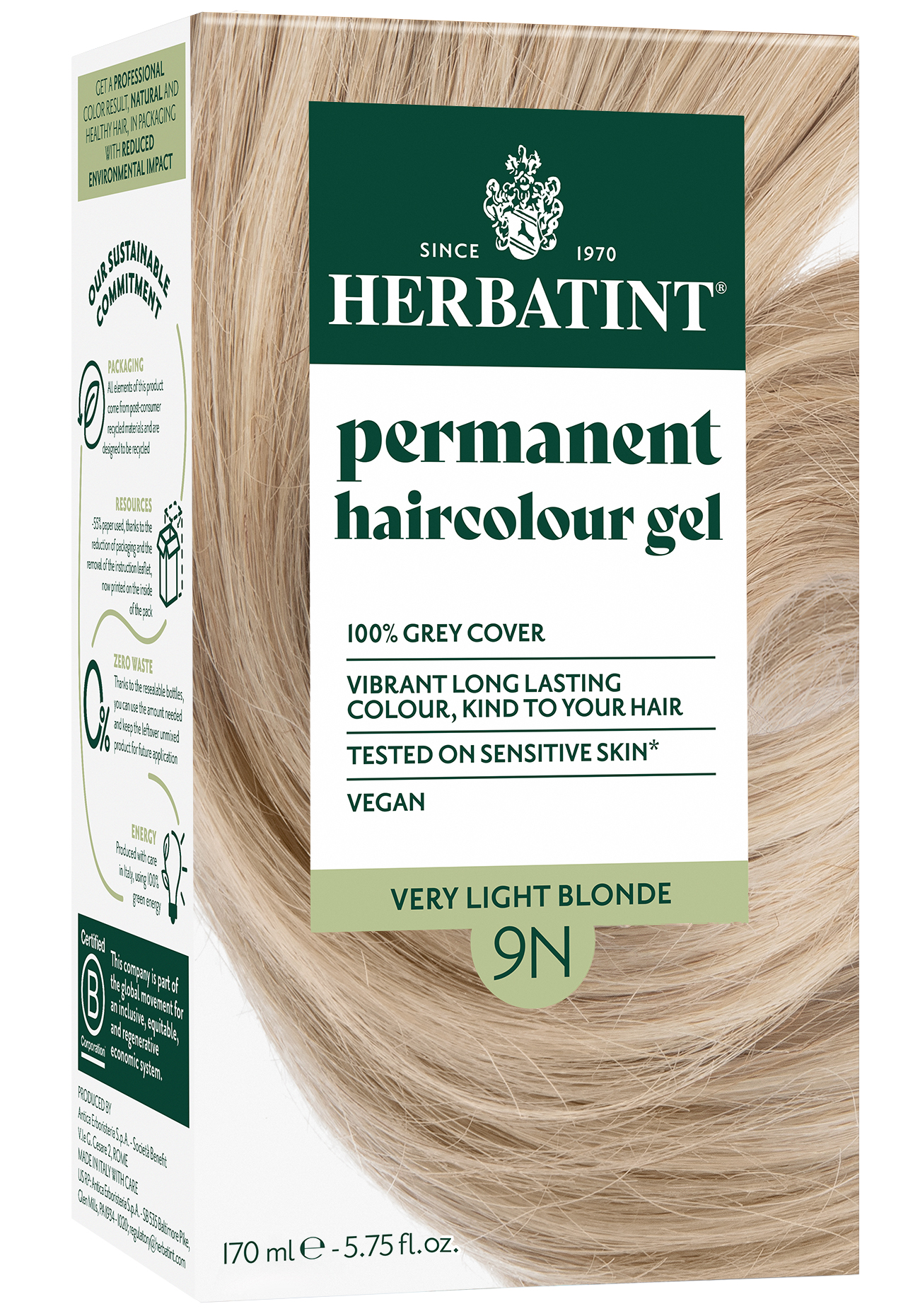 Herbatint 9N Very Light Blonde