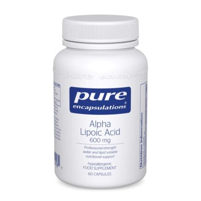 Pure Alpha Lipoic Acid 600mg 60cap