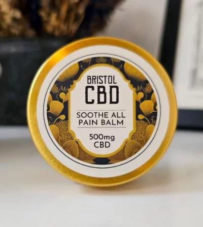 Bristol CBD Skin Muscle Rub ( Soothing Pain Balm ) 500mg CBD