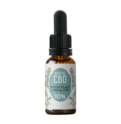 Bristol CBD 10% Whole Plant, Full Spectrum CBD Oil 10ml
