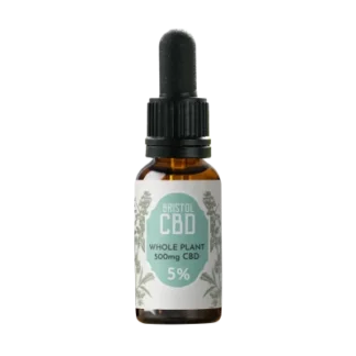 Bristol CBD 5% Whole Plant, Full Spectrum CBD Oil 10ml