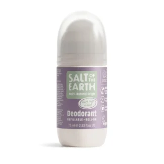 Salt of the Earth Clary Sage & Mint Natural Refillable Roll-On Deodorant