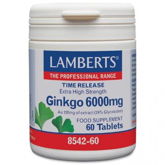 Lamberts Ginko 6000mg 60tabs