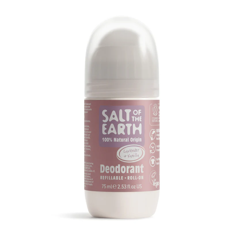 Salt of the Earth Lavender & Vanilla Natural Refillable Roll-On Deodorant