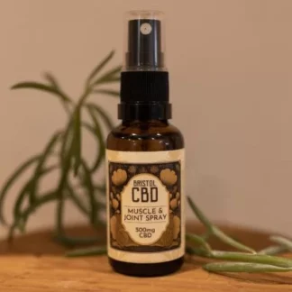 Bristol CBD Muscle & Joint Spray (500mg CBD) 30ml