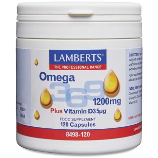 Lamberts Omega 1200mg - 120caps