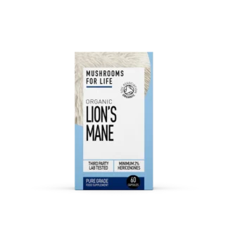 Mushrooms For Life Organic Lion's Mane 60 Cap