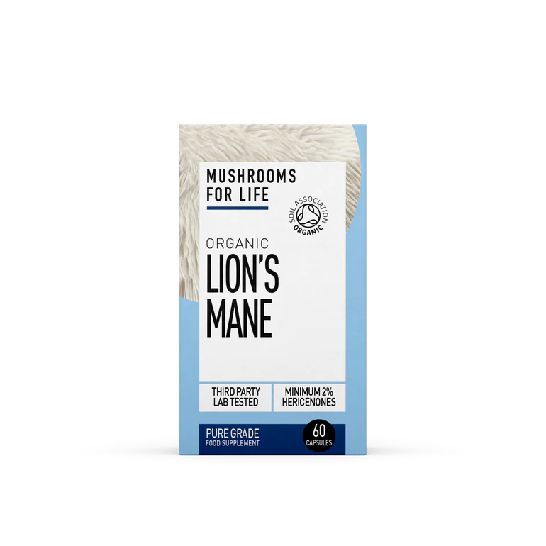 Mushrooms For Life Organic Lion's Mane 60 Cap