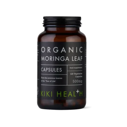 Kiki Health Organic Moringa Leaf 120 Vegicaps