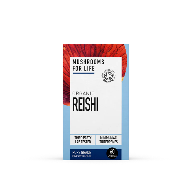Mushrooms For Life Organic Reishi 60cap
