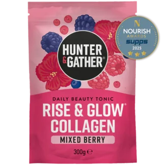 Hunter & Gather Rise & Glow Collagen Mixed Berry 300g