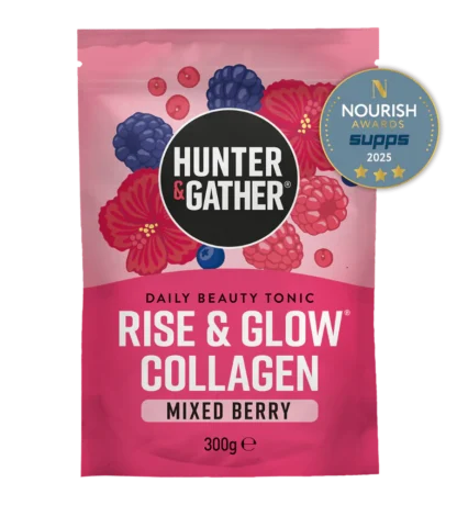 Hunter & Gather Rise & Glow Collagen Mixed Berry 300g