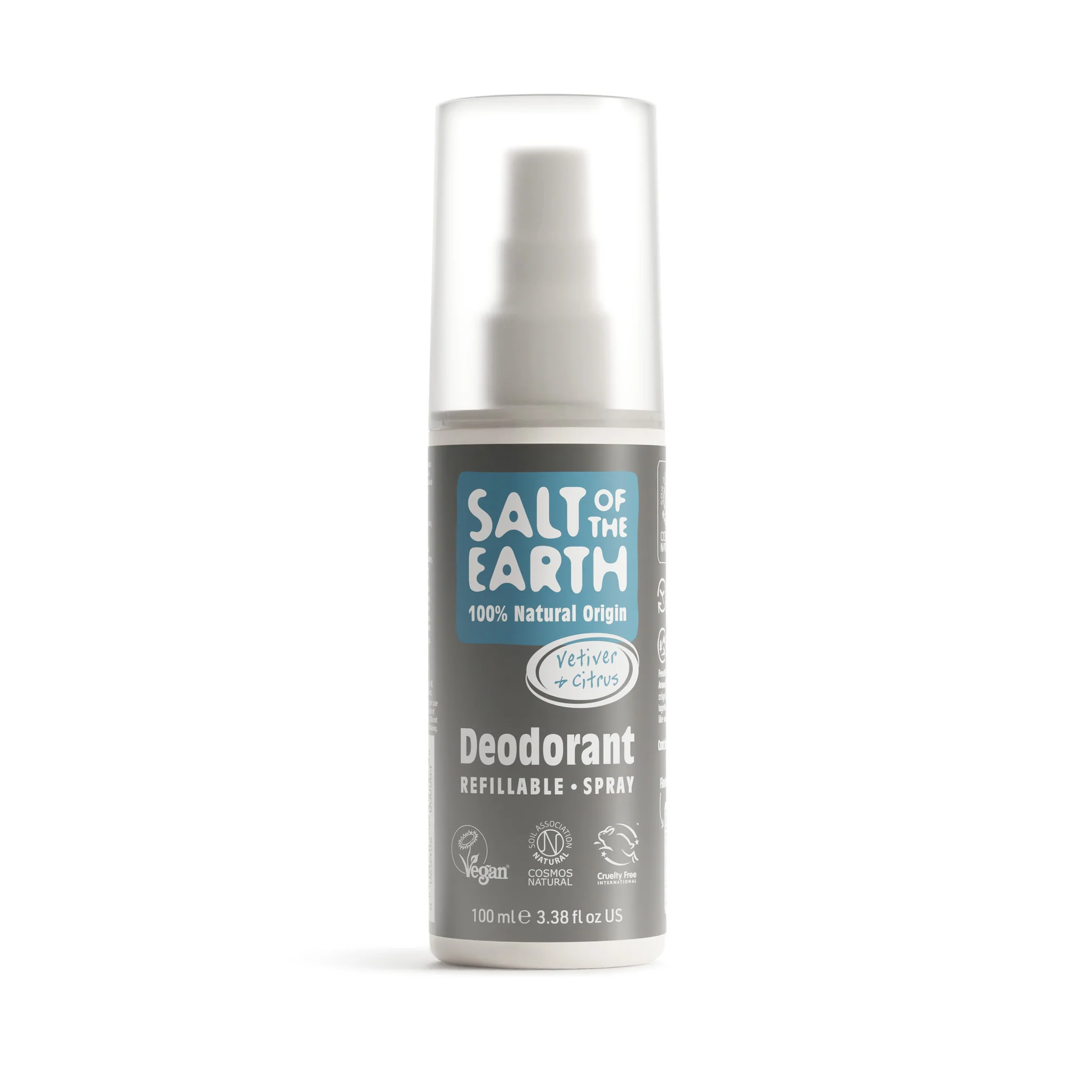 Salt of the Earth Vetiver & Citrus Natural Deodorant Spray