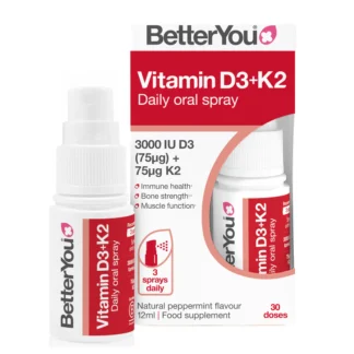 BetterYou Vitamin D3 + K2 Daily Oral Spray
