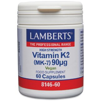 Lamberts High Strength Vitamin K2 90ug - 60caps