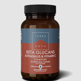 Terranova Beta Glucans Astragalus & Vitamin C Complex 50 veg caps