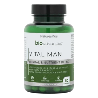 NaturesPlus bioadvanced Vital Man 60cap