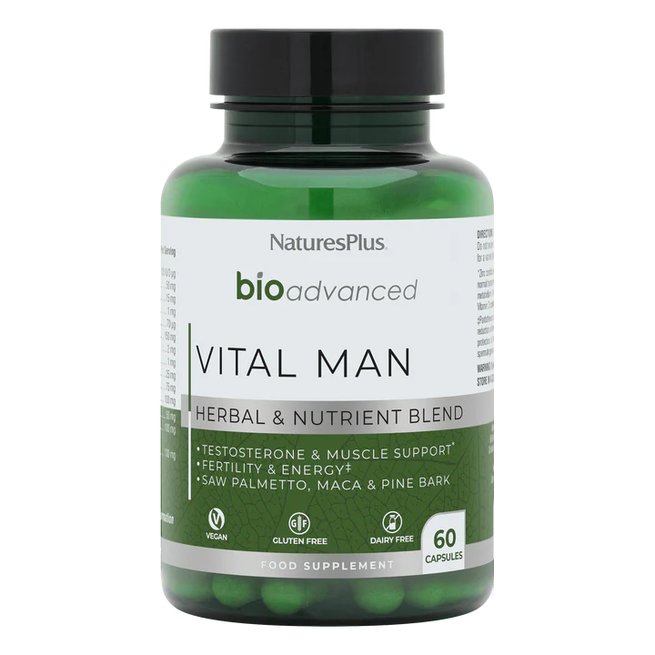 NaturesPlus bioadvanced Vital Man 60cap