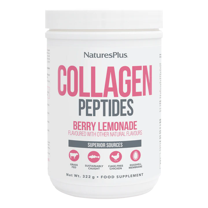 NaturesPlus Collagen Powder Berry Lemonade 322g