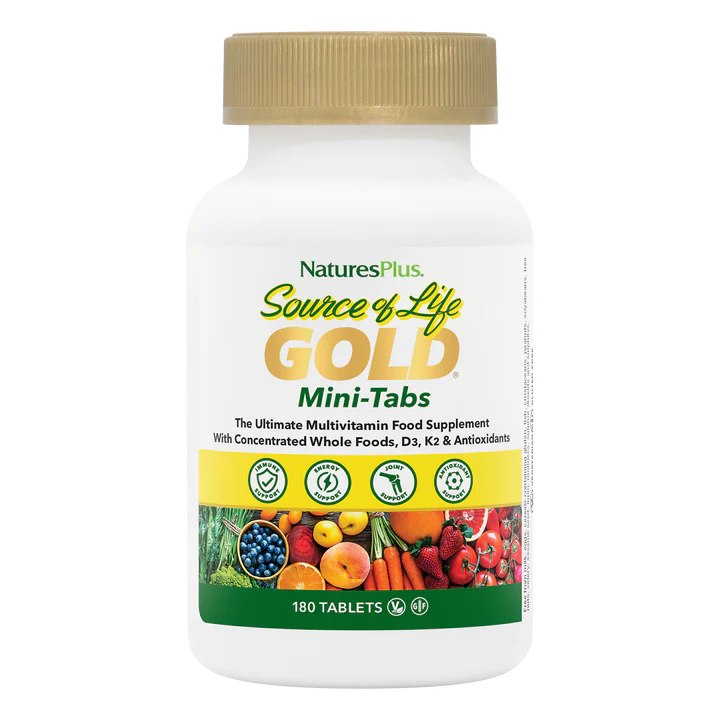 NaturesPlus Source of Life GOLD Mini-Tabs 180tabs