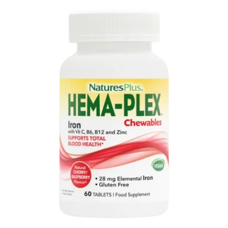 NaturesPlus Hema-Plex Iron Chewables 60tab