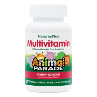 NaturesPlus Animal Parade Multivitamin Cherry 90tab