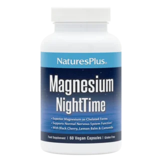 NaturesPlus Magnesium Night Time 60cap