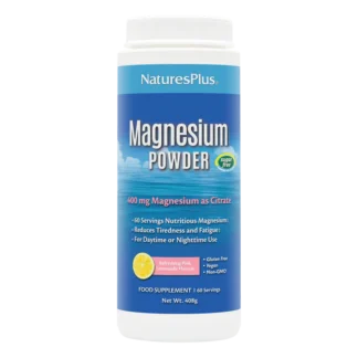NaturesPlus Magnesium Powder Pink Lemonade 408g