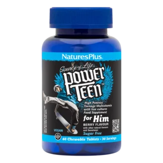 NaturesPlus Source of Life Power Teen for Him 60tab