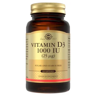 Solgar Vitamin D3 1000IU 250soft gel