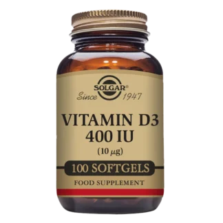 Solgar Vitamin D3 100IU 100soft gel