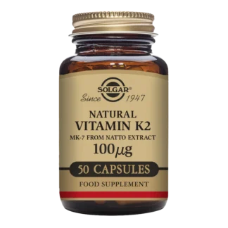Solgar Natural Vitamin K2 50cap