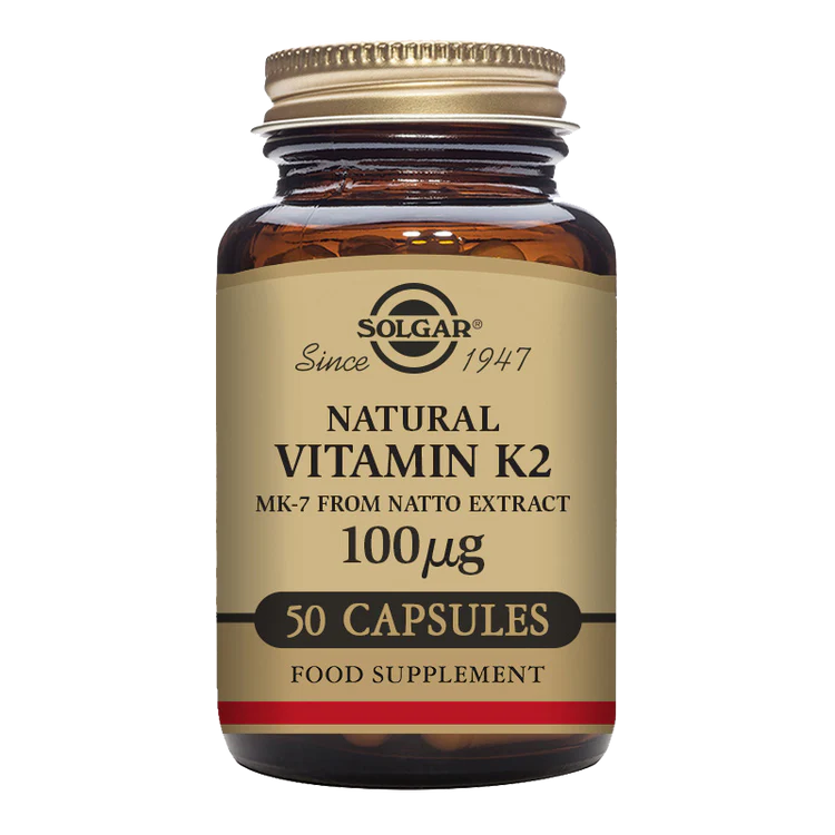 Solgar Natural Vitamin K2 50cap