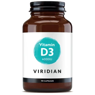 Viridian Vitamin D3 4000iu 90cap